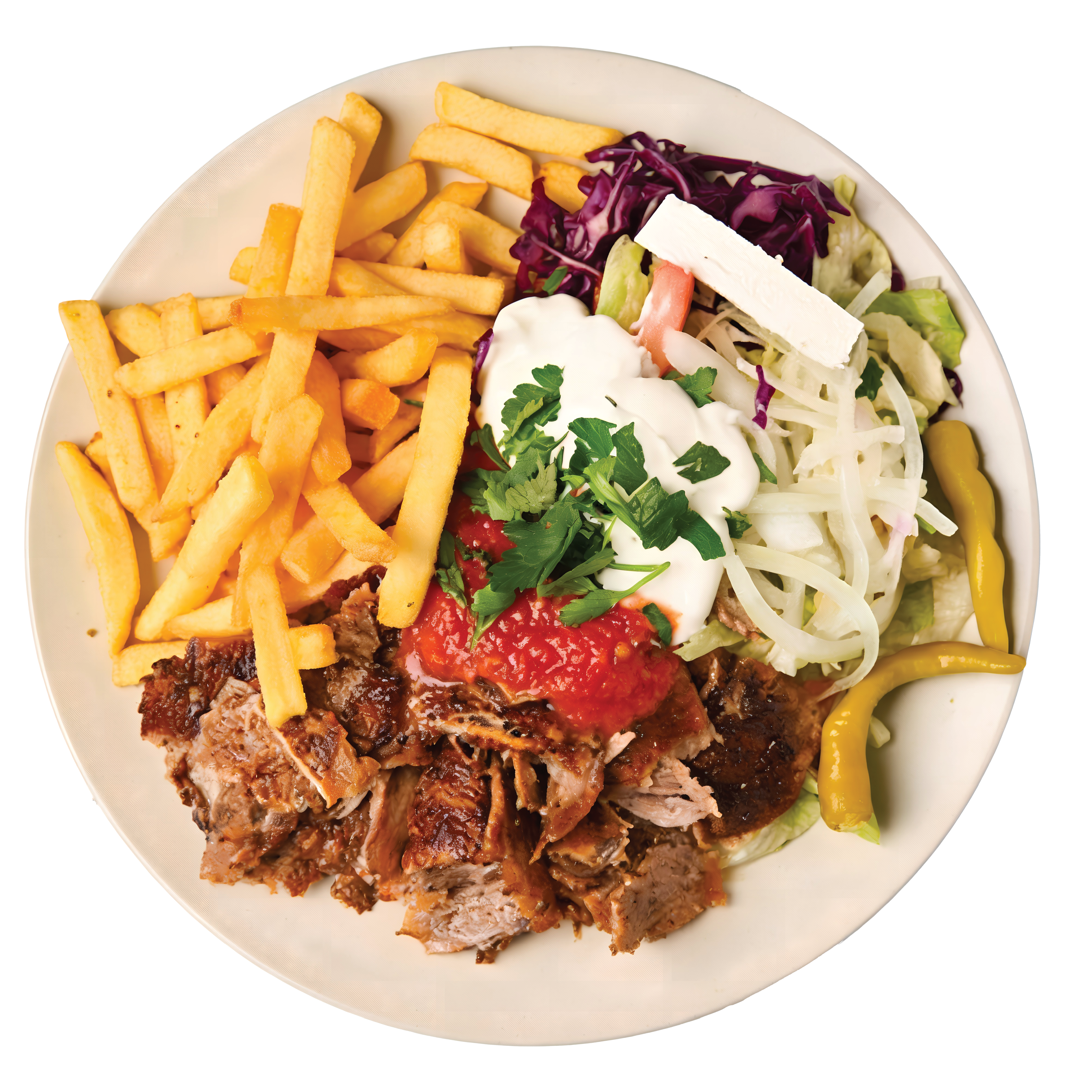 Dönerteller steak (groß)